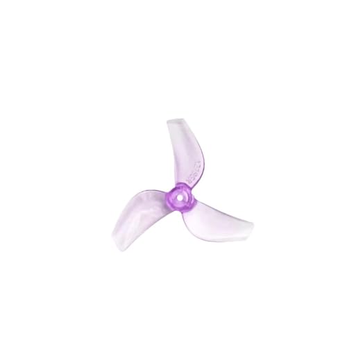 INSOGZRAF Universal Drone Propeller 1219s 31mm 3-Blatt PC for FPV Racing A6 65mm Rahmen(12Pairs Purple 1mm) von INSOGZRAF