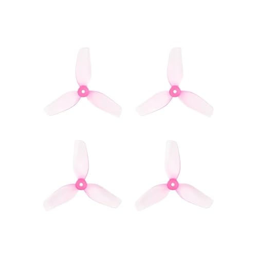 INSOGZRAF Universal Drone Propeller 2 Paar 31mm 1,0mm Welle for 0702 Remote Quadcopter(2pairs Pink) von INSOGZRAF