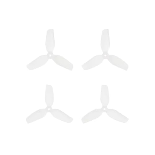 INSOGZRAF Universal Drone Propeller 2 Paar 31mm 1,0mm Welle for 0702 Remote Quadcopter(2pairs Transparent) von INSOGZRAF