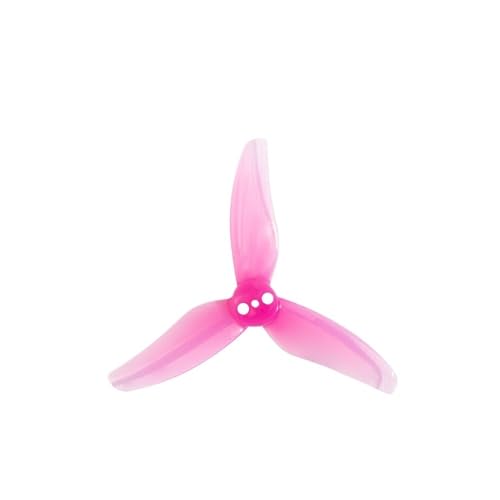 INSOGZRAF Universal Drone Propeller 2512 2,5X1,2 X3 3-Blatt PC 1,5mm for RC FPV Freestyle Teile(4Pairs Pink) von INSOGZRAF