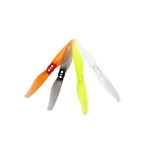 INSOGZRAF Universal Drone Propeller 3018 3x1,8 3-Zoll 1,5mm 2mm Loch T-Halterung FPV Für(8Pairs 1.5mm Grey) von INSOGZRAF