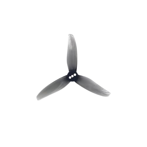 INSOGZRAF Universal Drone Propeller 3020 DREI-Blatt PC 1,5mm FPV for 3 Zoll(12Pairs Gray 2mm) von INSOGZRAF