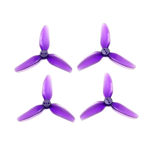 INSOGZRAF Universal Drone Propeller 3030 3 stück PC CW CCW for RC FPV 3 Zoll Zahnstocher(Purple) von INSOGZRAF