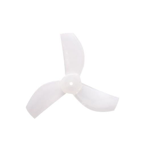 INSOGZRAF Universal Drone Propeller 35mm-3 35mm 3-Blatt PC 1,0mm for RC FPV Freestyle FPV Teile(White 4pair) von INSOGZRAF