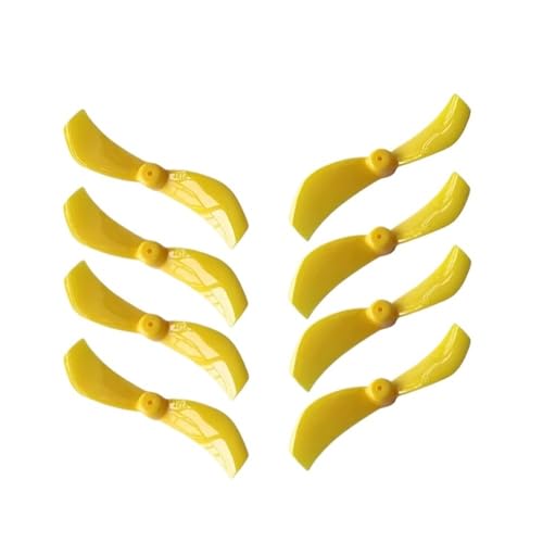 INSOGZRAF Universal Drone Propeller 4 Pairs 40mm 1610 Dual laufrad PC 1mm 1,5mm Blende for RC FPV(4Pairs 1mm Yellow) von INSOGZRAF