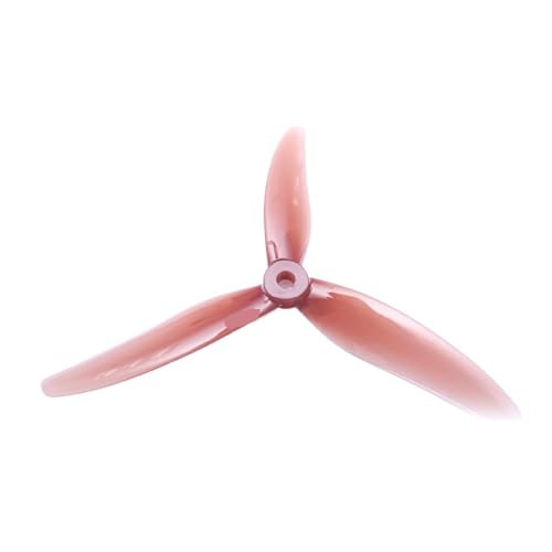 INSOGZRAF Universal Drone Propeller 4 Stück/2 Paar 3-Blatt 5133 5,1 x3x3 PC for FPV Freestyle(2Pairs Red) von INSOGZRAF