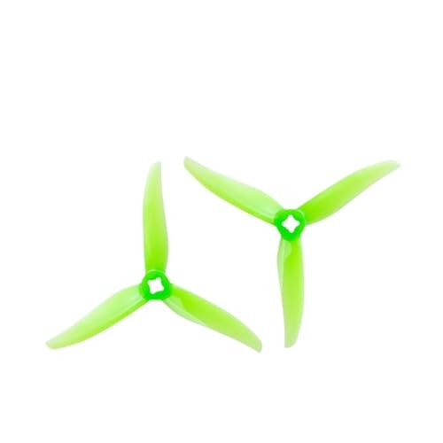 INSOGZRAF Universal Drone Propeller 4023 4 Zoll 3 tri-Blatt 1,5 Mm CW CCW FPV for 4 Zoll Toothpick FPV(12 Pairs Green) von INSOGZRAF