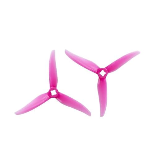 INSOGZRAF Universal Drone Propeller 4023 4 Zoll 3 tri-Blatt 1,5 Mm CW CCW FPV for 4 Zoll Toothpick FPV(12 Pairs Pink) von INSOGZRAF