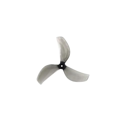 INSOGZRAF Universal Drone Propeller 45mm 3-Blatt PC T-Typ 1mm 1,5mm 0805 for RC FPV(45-3 Gray 1.5mm Hole) von INSOGZRAF