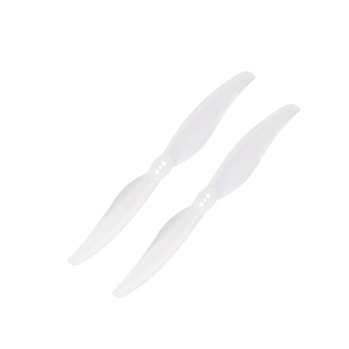 INSOGZRAF Universal Drone Propeller 5126 5 Zoll 2 stück CW CCW for L FPV(6Pairs Milk White) von INSOGZRAF