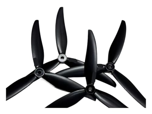 INSOGZRAF Universal Drone Propeller 7035 7X3.5X3 DREI-Blatt PC for 7 Zoll L 7(Black) von INSOGZRAF