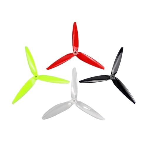 INSOGZRAF Universal Drone Propeller 7040 7 Zoll 3 stück 7X4X3 PC CW CCW 7 Zoll FPV for FPV RC(Black 4PCS) von INSOGZRAF