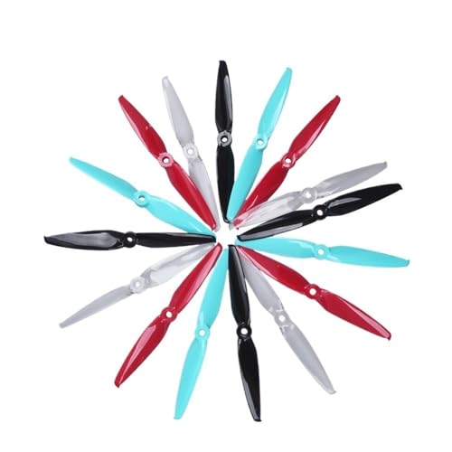 INSOGZRAF Universal Drone Propeller 7042 7X4.2 7-Zoll 6042 6X4.2 6-Zoll-Doppelstück for mit RC FPV(4 Pairs 7042 Red) von INSOGZRAF