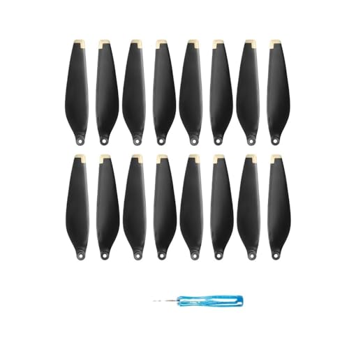 INSOGZRAF Universal Drone Propeller 8/16 Pcs for laufrad flügelrad Schraube Flügel(16 pcs Gold) von INSOGZRAF