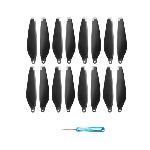 INSOGZRAF Universal Drone Propeller 8/16 Pcs for laufrad flügelrad Schraube Flügel(16 pcs Sliver) von INSOGZRAF