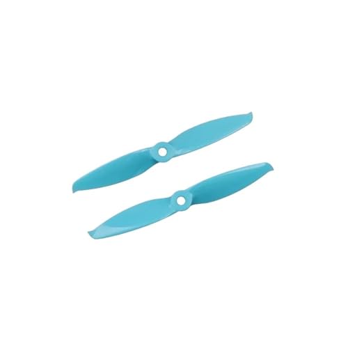 INSOGZRAF Universal Drone Propeller 8 Stück/4 Paar 2 5,1x5,2 FPV PC 2 CW CCW for 2205-2306 Motoren Quadcopter Rahmen(4pairs 5152 Blue) von INSOGZRAF