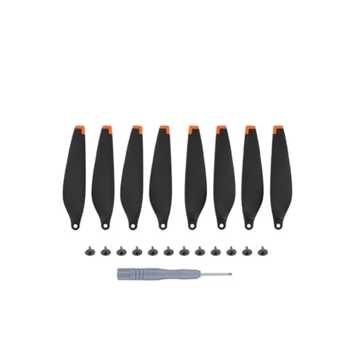 INSOGZRAF Universal Drone Propeller 8 Stück for Prop laufrad Ersatz Flügel Fan Ersatzteile Drone Zubehör(Brown) von INSOGZRAF