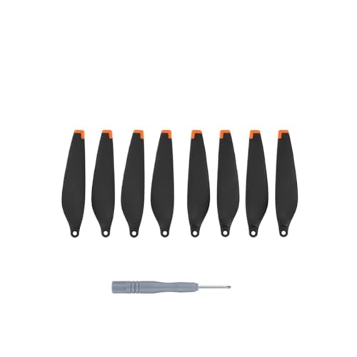 INSOGZRAF Universal Drone Propeller 8 Stück for Prop laufrad Ersatz Flügel Fan Ersatzteile Drone Zubehör(Red) von INSOGZRAF