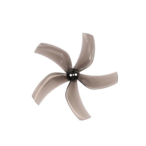 INSOGZRAF Universal Drone Propeller 90mm 5-Blatt 3-Loch 1,5mm for Mit RC FPV(2 Pairs Gray 1.5mm) von INSOGZRAF