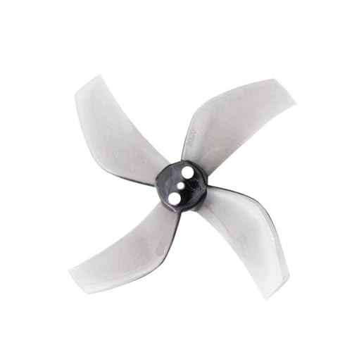 INSOGZRAF Universal Drone Propeller D51 2020 2x2x4 2-Zoll 50,3mm 4-Blatt PC 1,5mm for Mit RC FPV(8pcs 2020 Gray) von INSOGZRAF