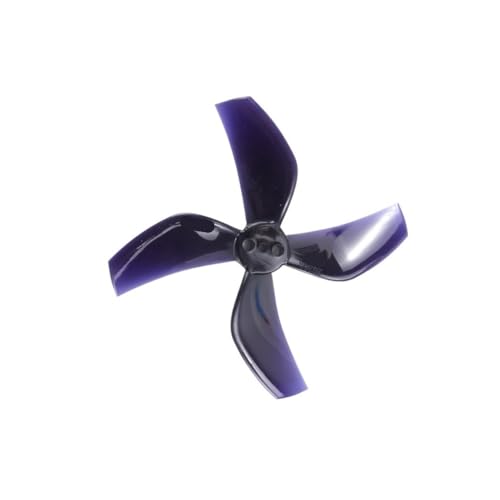 INSOGZRAF Universal Drone Propeller D51 2020 2x2x4 2-Zoll 50,3mm 4-Blatt PC for RC FPV BETA85X(8pcs 2020 Black) von INSOGZRAF