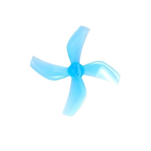 INSOGZRAF Universal Drone Propeller D51 2020 2x2x4 2-Zoll 50,3mm 4-Blatt PC for RC FPV BETA85X(8pcs 2020 Blue) von INSOGZRAF