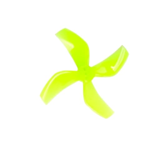 INSOGZRAF Universal Drone Propeller D51 2020 2x2x4 2-Zoll 50,3mm 4-Blatt PC for RC FPV BETA85X(8pcs 2020 Yellow) von INSOGZRAF