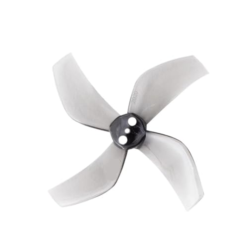 INSOGZRAF Universal Drone Propeller D51 2020 2x2x4 2-Zoll 50,3mm 4-Blatt PC for RC FPV Freestyle(8pcs 2020 Gray) von INSOGZRAF