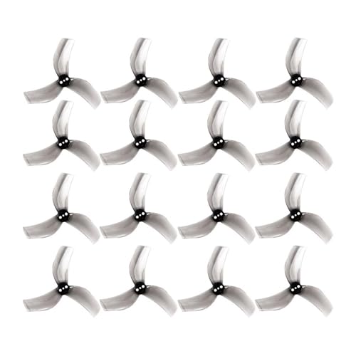 INSOGZRAF Universal Drone Propeller D63 Gefasst 63mm 2,5 Zoll 3-Blatt for RC FPV(16pcs 63MM-Grey) von INSOGZRAF