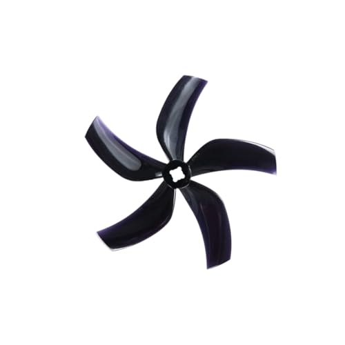INSOGZRAF Universal Drone Propeller D90 Gefasst 90mm-5 5-Blatt PC for PV Freestyle 3,5 Zoll(Light Grey) von INSOGZRAF