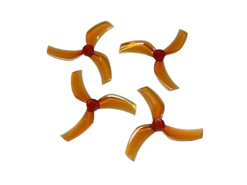 INSOGZRAF Universal Drone Propeller D90s 90mm-3 3-Blatt PC for FPV 3,5 Zoll Gefasst Ersatz(Wgisky) von INSOGZRAF