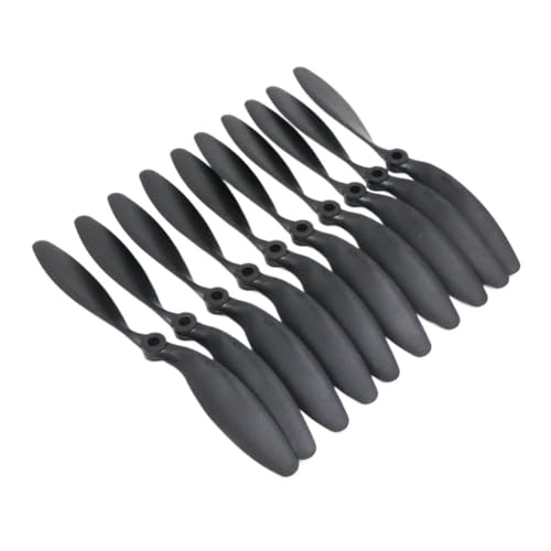 INSOGZRAF Universal Drone Propeller Glas Nylon Zwei-Blatt Propeller for Mit Remote Flugzeug Quadcopter(8060 10PCS) von INSOGZRAF