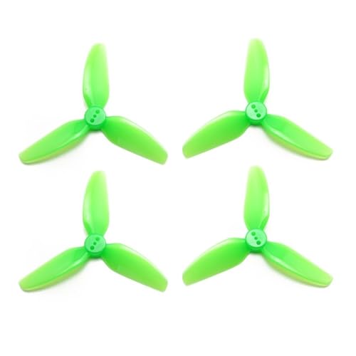 INSOGZRAF Universal Drone Propeller for Mit 3-Blatt 3-Zoll 3030 3-Blatt Anti-Drop Zahnstocher(Green) von INSOGZRAF