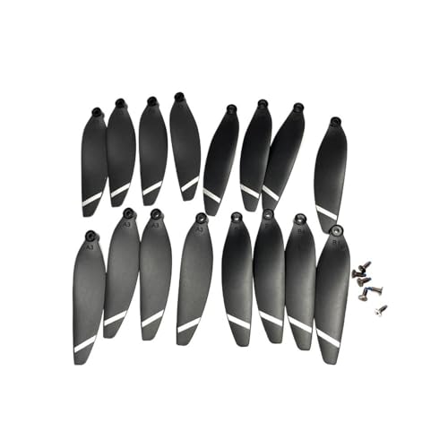 INSOGZRAF Universal Drone Propeller for Mit L200 RC Drone 64mm laufrad Quadcopter Fan Propeller Ersatzteile(16pcs White Side) von INSOGZRAF