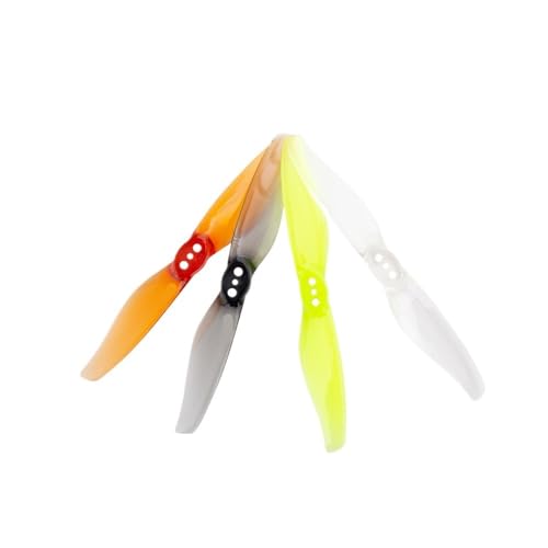 INSOGZRAF Universelle Drohnenpropeller (4 Paar/8 Stück) for mit 3018 1,5 mm 2 mm 3 x 1,8 3 Zoll Ersatzteile(1.5mm Yellow) von INSOGZRAF