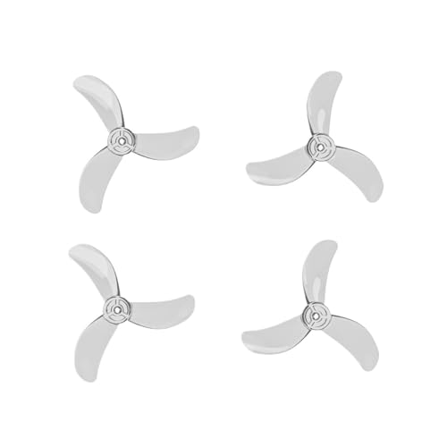 INSOGZRAF Universelle Drohnenpropeller for 1608 – 3, 40 mm, 1,5 mm Schaft – 8er-Set(Clear Blue) von INSOGZRAF