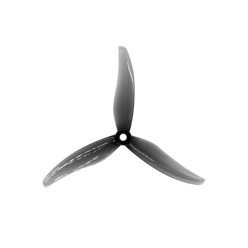 INSOGZRAF Universelle Drohnenpropeller for 5536 5,5 x 3,6 x 3 3-Blatt-PC-5,5-Zoll-Propeller(4 Pair Gray) von INSOGZRAF
