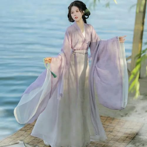 INSTR Hanfu Chinesisches traditionelles Vintage-Kleid für Damen, Hanfu, Karneval, Fee, Cosplay, Kostüm, grünes Hanfu-Kleid INSTR Hanfu Chinesisches traditionelles Vintage-Kleid für Damen, Hanfu, Karneval, Fee, Cosplay, Kostüm, grünes Hanfu-Kleid von INSTR