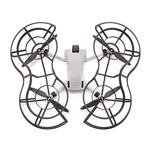 INSYOO Original Mini 3 Pro/Mini 3 Series 360° Propellerschutz für DJI Mini 3/Mini 3 Pro Drohne(Schwarz) von INSYOO