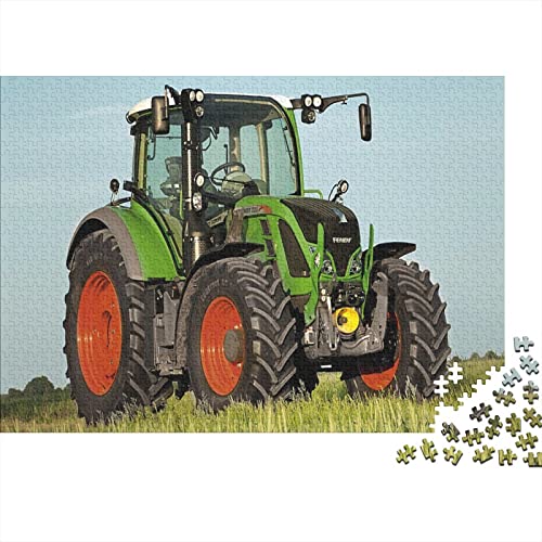 1000 Stück Tractors Puzzles Für Erwachsene Impossible Puzzle 1000 Teiliges Puzzle Lernspiel Spielzeug Geschenk 1000pcs (75x50cm) von INTCHE