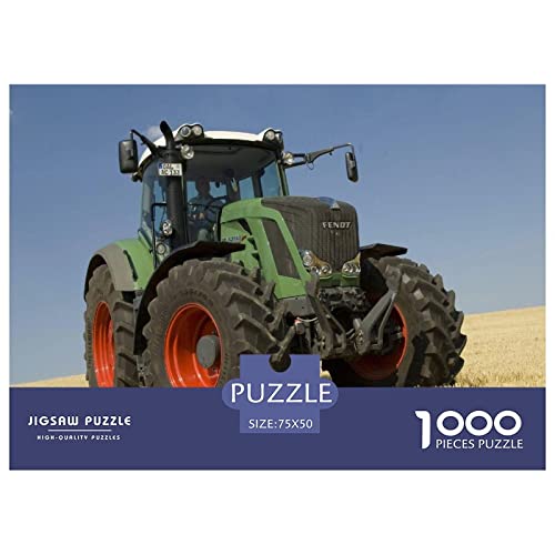 1000 Stück Tractors Puzzles Für Erwachsene Impossible Puzzle 1000 Teiliges Puzzle Lernspiel Spielzeug Geschenk 1000pcs (75x50cm) von INTCHE