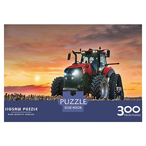 1000 Stück Tractors Puzzles Für Erwachsene Impossible Puzzle 1000 Teiliges Puzzle Lernspiel Spielzeug Geschenk 300pcs (40x28cm) von INTCHE