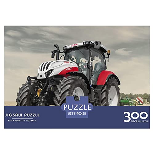 1000 Stück Tractors Puzzles Für Erwachsene Impossible Puzzle 1000 Teiliges Puzzle Lernspiel Spielzeug Geschenk 300pcs (40x28cm) von INTCHE