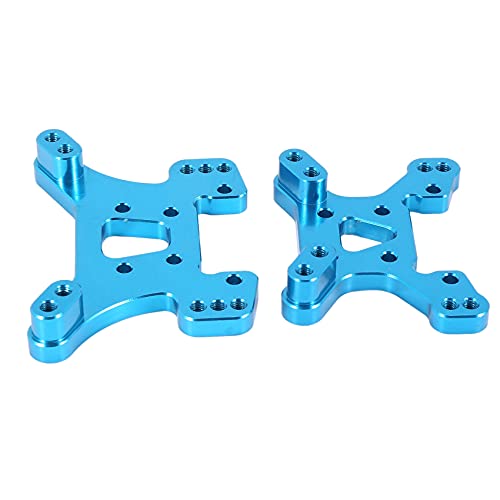 INTCHE 144001 Teil Shock Tower Board Set Vorne und Hinten ZubehöR Teile für 144001 1/14 4WD RC Auto, Blau von INTCHE