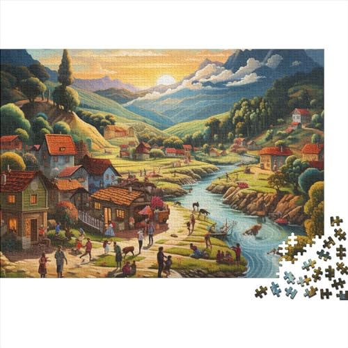 Paradise (14) Puzzle 1000 Teile Erwachsenenpuzzle Puzzle Holzpuzzle Geschicklichkeitsspiel Für Die Ganze Familie Intellektuelles 1000pcs (75x50cm) von INTCHE