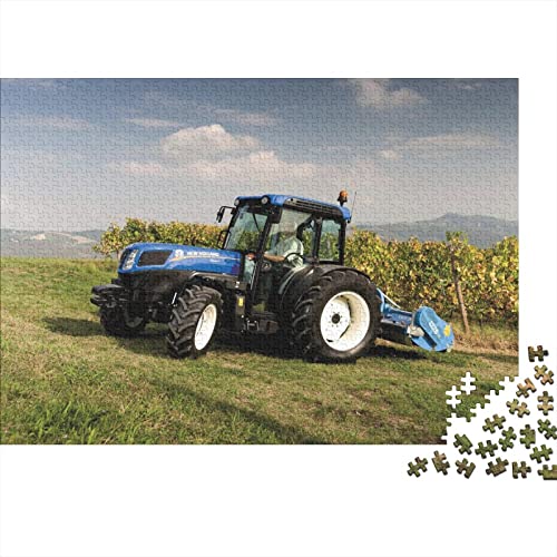 Tractors Puzzle 1000 Teile Erwachsene Puzzle DIY Jigsaw Puzzle Holzpuzzle Für Die Ganze Familie Intellektuelles Herausforderungsspiel 300pcs (40x28cm) von INTCHE