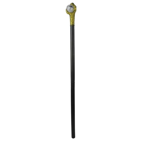 IOEUIWP Cobras Staff Snake Walking Stick Cane Pimp CaneStaff Scepter Rollenspiel Kostüm Requisiten Cosplay-Kostüm-Zubehö(Golden Claws) von IOEUIWP