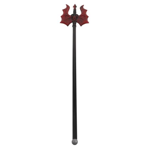 IOEUIWP Flamme Dreizack Zauberer Mitarbeiter Halloween Requisiten Kostüm Dämon Gabel König Bühne Leistung Cosplay-Kostüm-Zubehö IOEUIWP Flamme Dreizack Zauberer Mitarbeiter Halloween Requisiten Kostüm Dämon Gabel König Bühne Leistung Cosplay-Kostüm-Zubehö von IOEUIWP