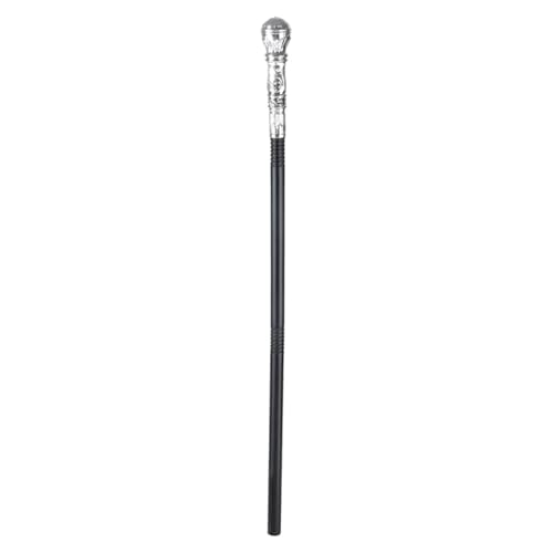 IOEUIWP Mystisches Pharao-Accessoire, altägyptischer Stab for Halloween, Süßes oder Saures, Mottopartys, Verkleidungspartys Cosplay-Kostüm-Zubehö(Silver Round Head) von IOEUIWP