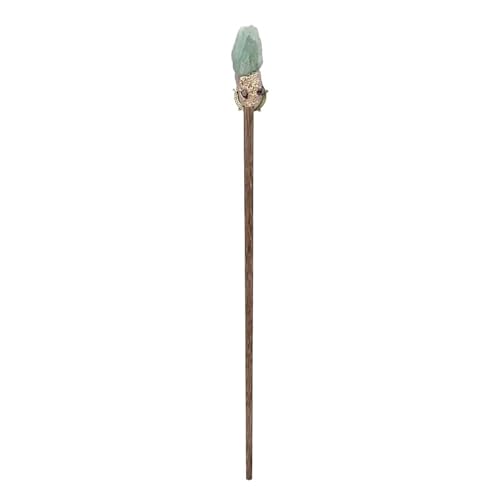 IOEUIWP Zauberer Kristallstein Holz Zauberstab Cosplay Zubehör Hexe Magische Edelsteine ​​Stock Professor Zauberstäbe Cosplay-Kostüm-Zubehö(Color2) von IOEUIWP
